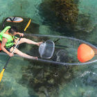 Chiara canoa di plastica resistente agli urti, barca a remi del fondo piatto di 3,25 x di 0,8 x di 0.3m