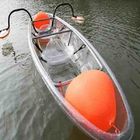 Barca degli sport acquatici dello strato del PC, doppio kajak durevole di pesca con i pedali del piede
