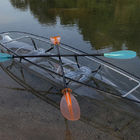 Canoa trasparente del lago leggero con la certificazione equilibrata dello SGS dell'intelaiatura di base della gru