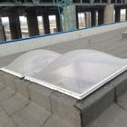 Copertura dell'interno del lucernario di alta trasmissione, cupole di plastica del tetto dello strato solido