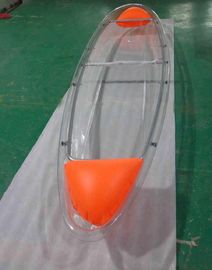 Chiaro crogiolo su misura di policarbonato per la pesca/canoa a cristallo del pc