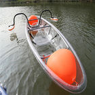 Chiara barca di plastica per due persone, capacità di peso 180KG kajak dell'oceano da 10 piedi