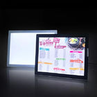 Grafici della scatola di luce di sfondo del silicone, scatola leggera della fiera commerciale Frameless del cavalletto di 10ft