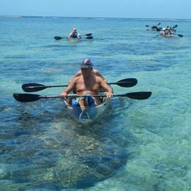 peschereccio dell'uomo della plastica 2 del PC di 6mm, canoa durevole di pesca marittima con i pedali del piede