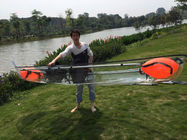 Kayak della barca della radura del pavimento del PC con il kajak dello sci spuma/del fondo per ricreazione dell'acqua