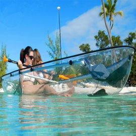 Pescherecci della chiara vetroresina durevole, covata impermeabile una canoa da 12 piedi